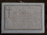 Struma Military Cemetery - Combe, G